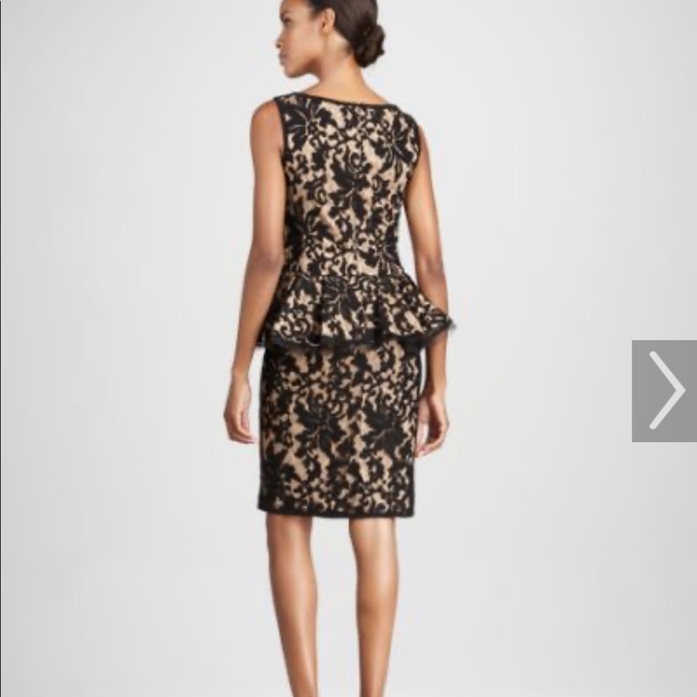 Tadashi Shoji Peplum waist dress